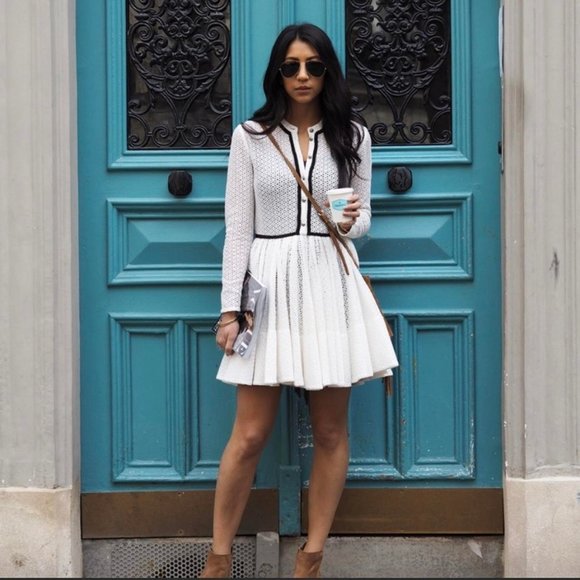 Maje Rayane Dress in Creamy white - Picture 5 of 6